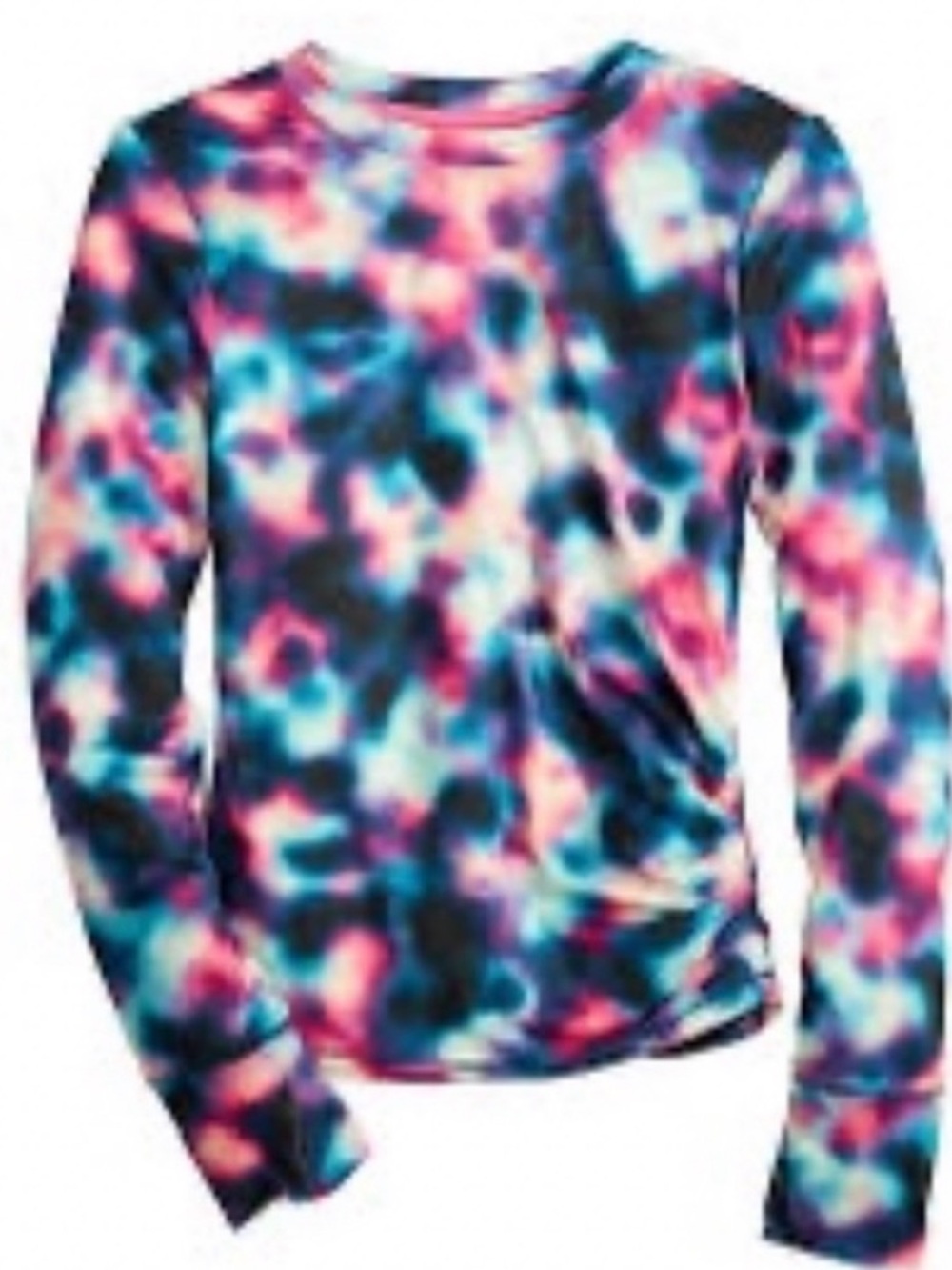 NWT Tek Gear Girl’s Active Soft Ruched Tee